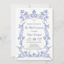 Search for first communion invitations Gold cross