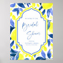 Search for lemon bridal shower welcome signs Italian