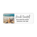Search for starfish return address labels Ocean