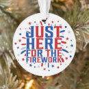 Search for firecracker christmas tree decorations Patriotic
