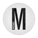 Search for monogram chopping boards Black