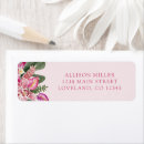 Search for hawaiian return address labels Watercolor floral