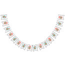 Search for santa claus bunting flags Xmas