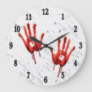 Search for scary halloween clocks Blood