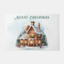 Search for christmas gingerbread doormats Xmas