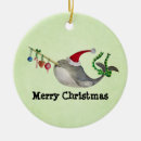 Search for whale christmas tree decorations Narwhal