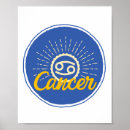 Search for zodiac sign posters Cancer