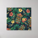 Search for tiki canvas prints Tropical