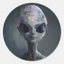 Search for grey alien stickers Science fiction