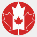 Search for red maple leaf stickers Flag