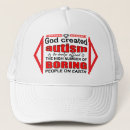 Search for special baseball caps Autism mum