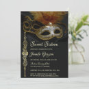 Search for masquerade ball birthday invitations Elegant