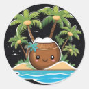Search for coconut palm stickers Island