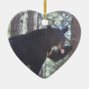Search for black bear christmas tree decorations Bears