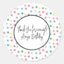 Search for colour dot stickers Cute