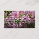 Search for springtime business cards Floral