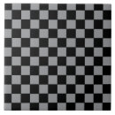 Search for black and white checkered tiles Squares