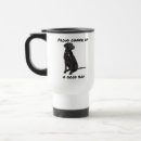 Search for black lab travel mugs Dog