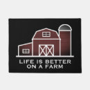 Search for farmhouse doormats Red