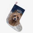 Search for yorkies christmas stockings Santa