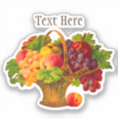 Search for food basket stickers Fruit