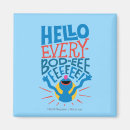 Search for sesame street characters magnets Grover sesame st