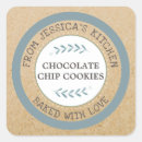 Search for bakery goods stickers Kraft paper