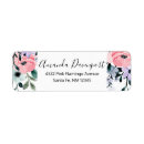 Search for pink purple return address labels Watercolor