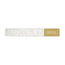 Search for gold stars return address labels Snowflakes