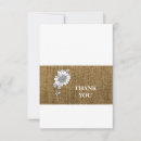 Search for burlap cards Sunflower