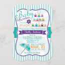 Search for purple umbrella baby shower invitations Girly