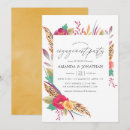 Search for watercolor engagement party invitations Boho