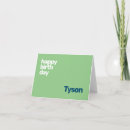 Search for green birthday cards Minimalist