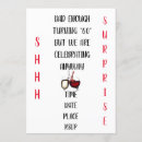 Search for humorous party invitations Surprise