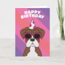 Search for cute dog birthday cards from the dog