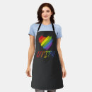 Search for pride rainbow aprons Proud