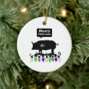 Search for piggy christmas tree decorations Pigs