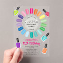 Search for manicure invitations Nail polish