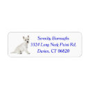 Search for westies return address labels Puppy