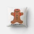 Search for gingerbread christmas cushions Snowman