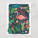 Search for pink flamingo birthday cards Pretty