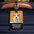 Search for corgi luggage tags Puppy