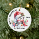 Search for penguin family christmas tree decorations Keepsake