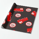 Search for fire trucks wrapping paper Fireman