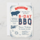 Search for bbq 40th birthday invitations Rustic
