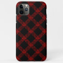 Search for red lines iphone cases Black