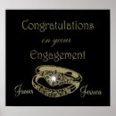 Search for engagement congratulations posters Black