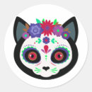 Search for day of the dead cat stickers Kitty