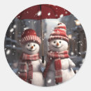 Search for snowman couple stickers Cute