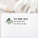 Search for insects return address labels Whimsical